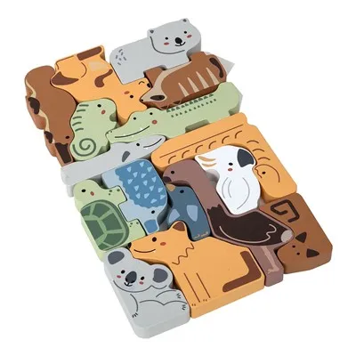 पशु स्टैकिंग ब्लॉक